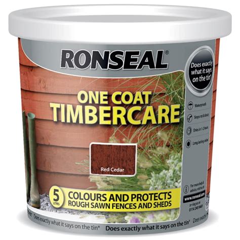 ronseal fence paint b&m.